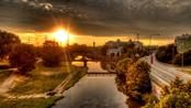 Východ slunce | Krásný východ slunce focený z mostu Gen.Pattona(HDR) | autor: Pavel Novák